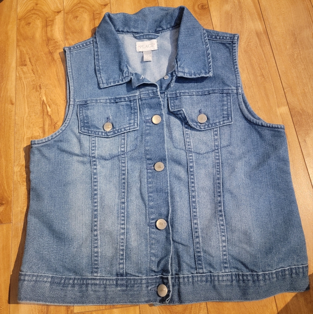 Jean vest kid